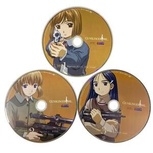 Gunslinger Girl Funimation 3 Disc DVD Set Volumes 1 2 3 Collection Anime
